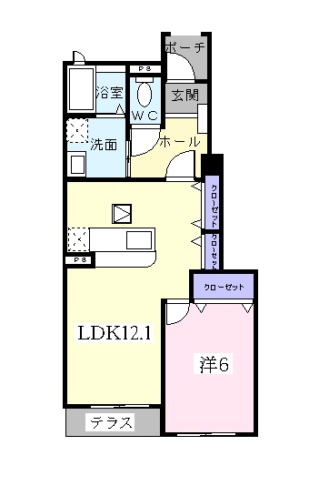 ブリリアントの間取り