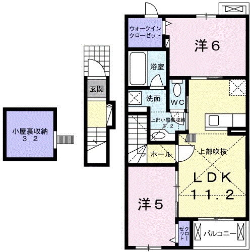 風音Ⅰ(Fuune)の間取り