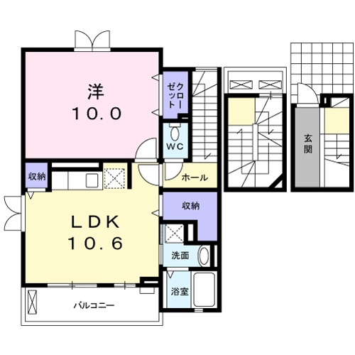 ファヴォリの間取り
