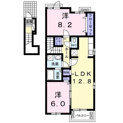 エストレージャの間取り