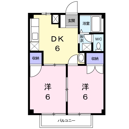 ニューシティ幸伸の間取り