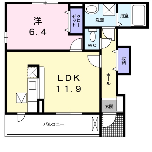 セレジェイラの間取り