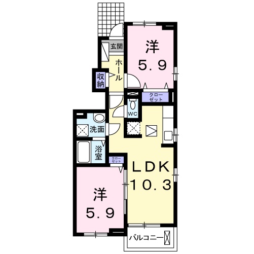BULL Ⅱの間取り