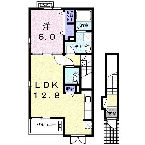 ヴェルフィオーレの間取り
