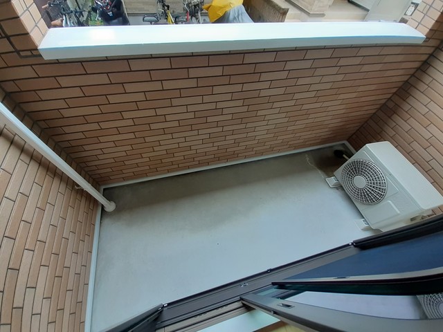 12/20 バルコニー