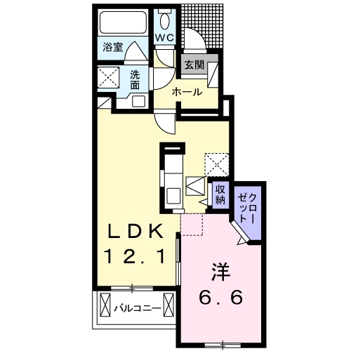 ベル・カーサ・イーストの間取り