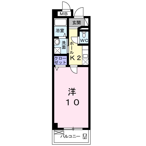 エスト グランディ-ルの間取り