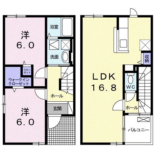 リアンの間取り