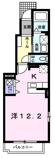キルシエの間取り