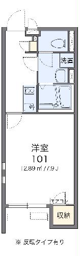 クレイノVientoⅡの間取り