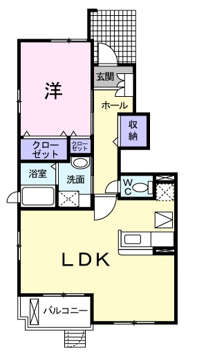 バロンドールⅡの間取り