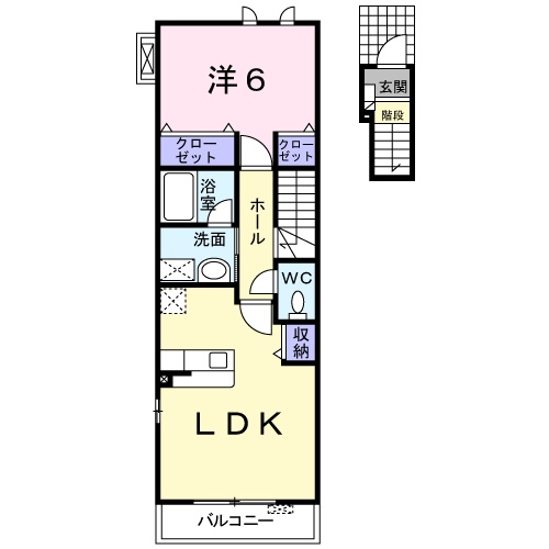 ディオーネの間取り
