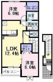 プラシードの間取り