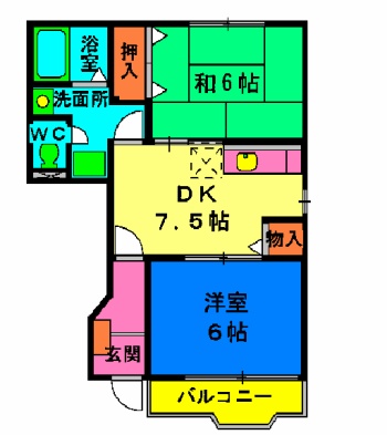 ビレッジZENの間取り
