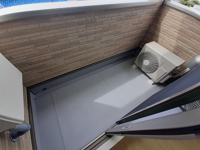 12/18 バルコニー