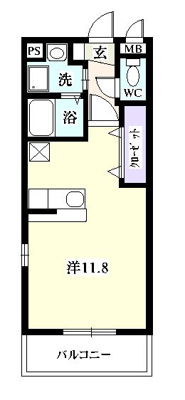 ペティ・ポンドの間取り