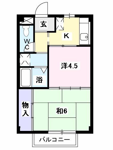 リバーサイド21の間取り