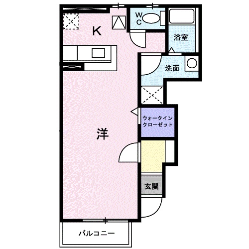 サンリッチⅢの間取り