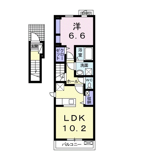 メゾン・ソレイユの間取り