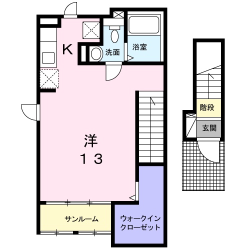 シェラトン上小田井の間取り