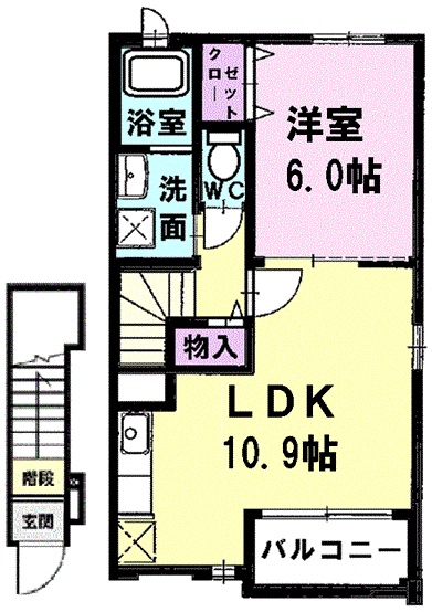 サンフラワーの間取り
