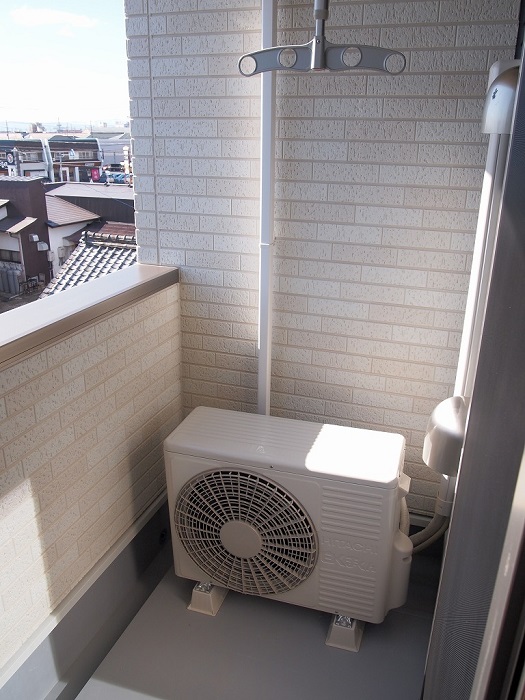 12/28 バルコニー