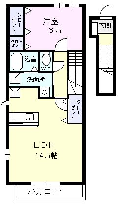 グランドカーサ枇杷島の間取り