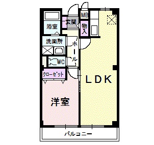 Auroraの間取り