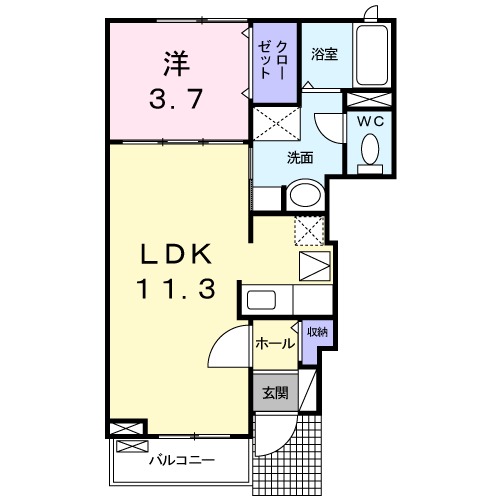 グレイシャスの間取り