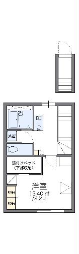 レオパレスP930の間取り