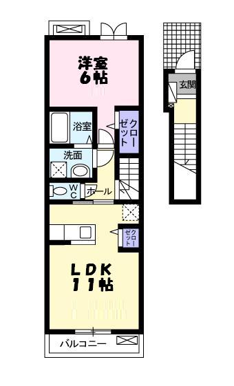 グラン オーブの間取り