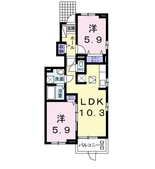 テミスの間取り