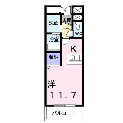 ラ ヌーヴェル メゾンの間取り