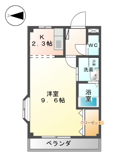 サンライズ山木の間取り