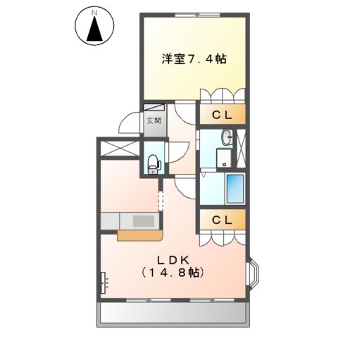 ヒルズ伊勢山の間取り