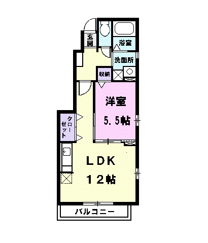 グランドカーサ枇杷島の間取り