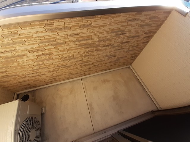 12/20 バルコニー