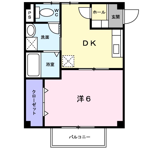 courage Mの間取り