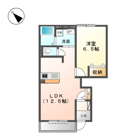 アムールの間取り