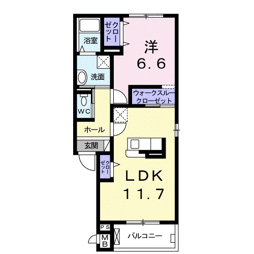 エトワールⅢの間取り