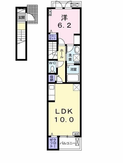 メゾン タカヤの間取り