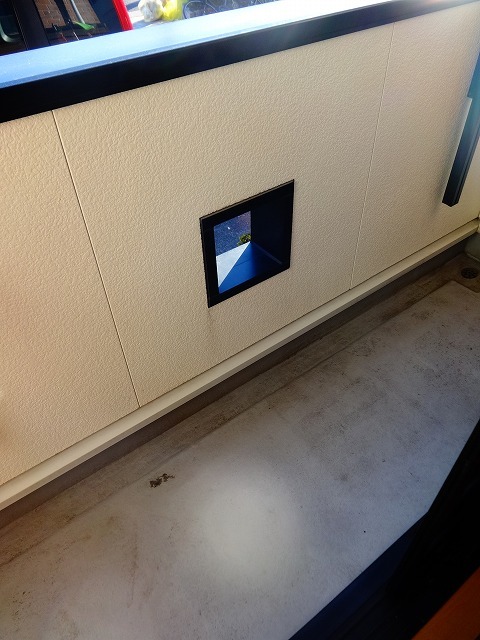 12/24 バルコニー