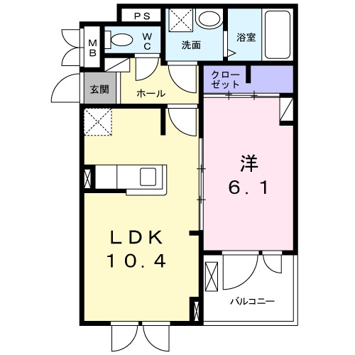 ミーティアの間取り