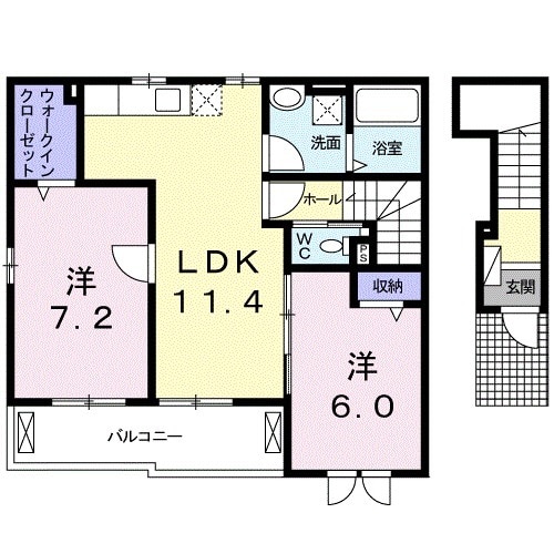プリマベーラの間取り