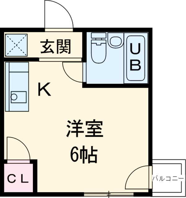 ハートイン中切の間取り