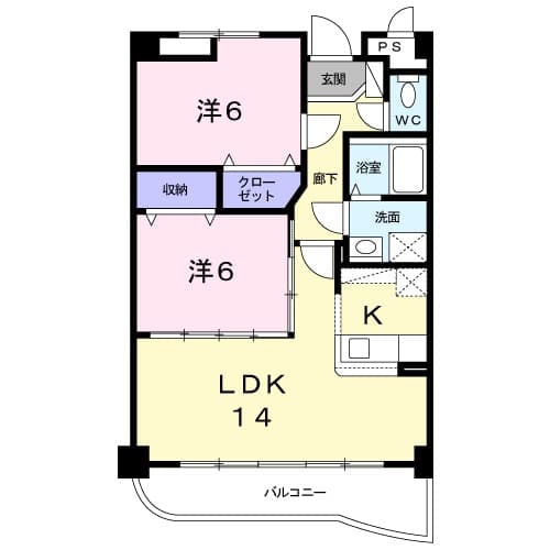 アルカンシェルの間取り