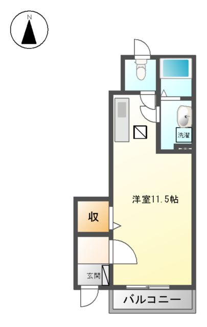 Sunny Pares(サニーパレス)の間取り