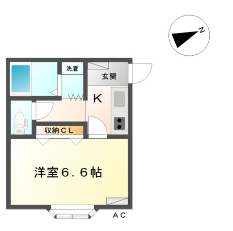 ソレイユ21の間取り
