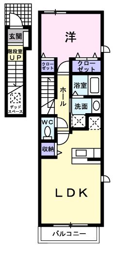 ジュネスの間取り