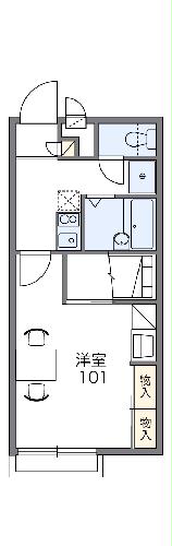 レオパレスWill Aの間取り